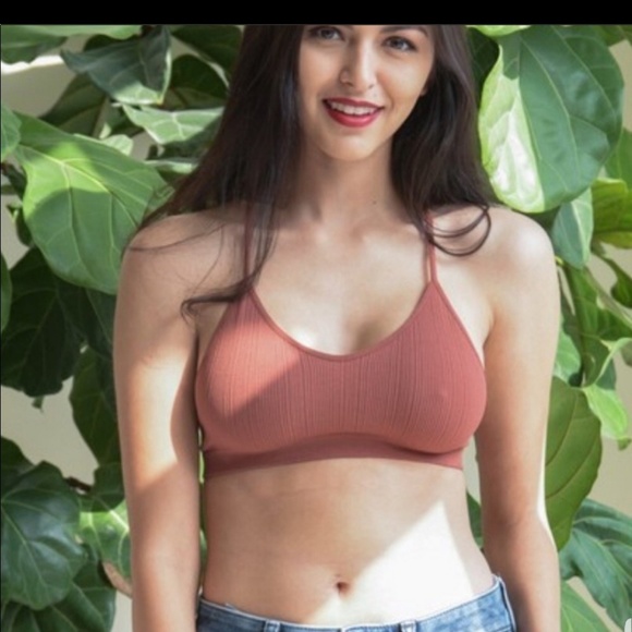 Bralette Bra Lace Tattoo Print Mesh Back SEXY - Picture 4 of 5